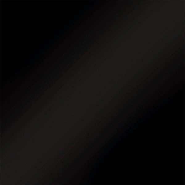 Black glass door panel